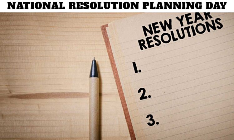 National Resolution Planning Day