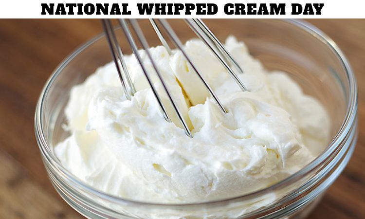 National Whipped Cream Day