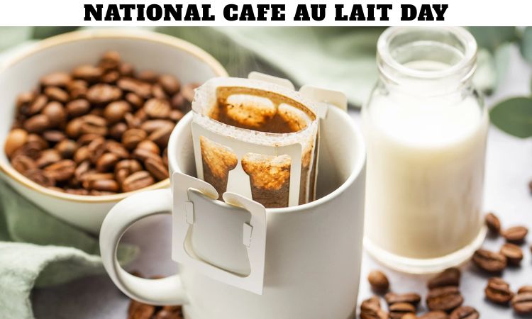 National Cafe Au Lait Day