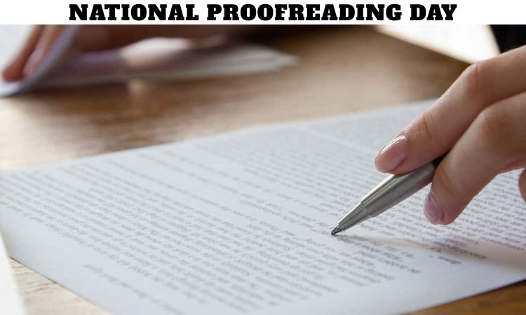National Proofreading Day