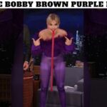 Millie Bobby Brown Purple Pants
