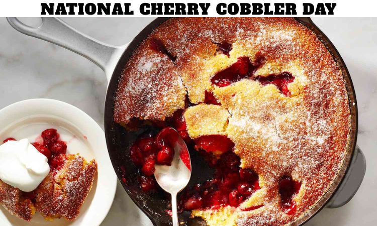 National Cherry Cobbler Day