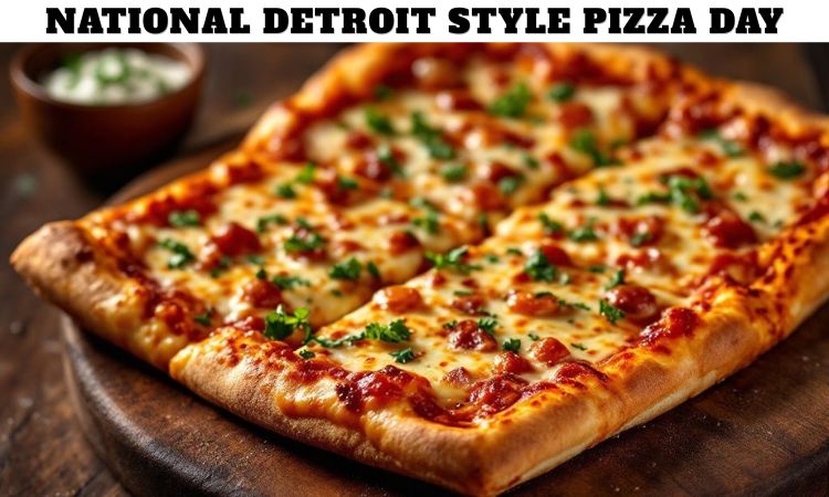 National Detroit Style Pizza Day