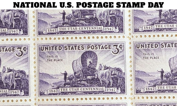 National U.S. Postage Stamp Day