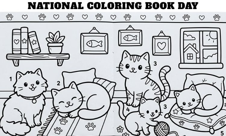 National Coloring Book Day