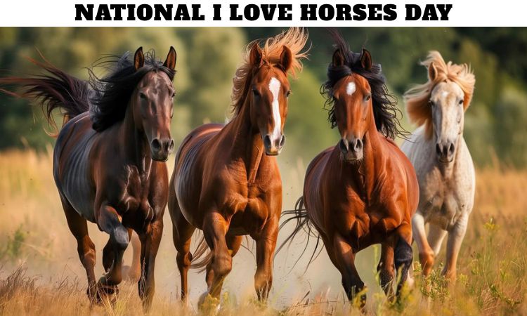 National I Love Horses Day