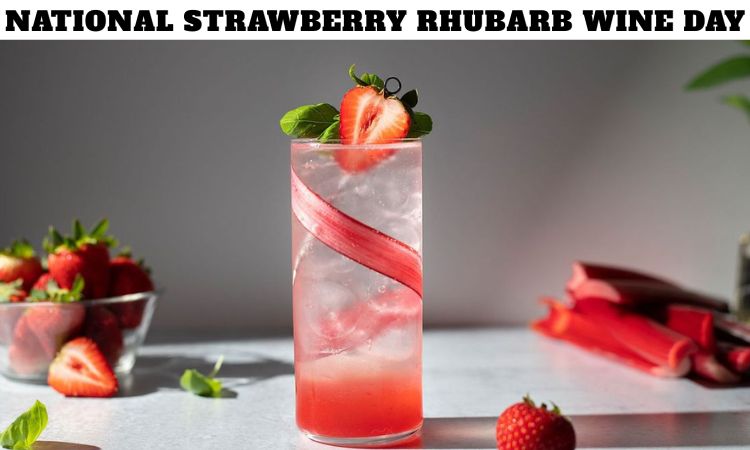 National Strawberry Rhubarb Wine Day