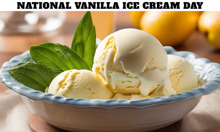 National Vanilla Ice Cream Day