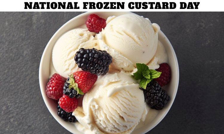 National Frozen Custard Day