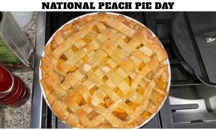 National Peach Pie Day