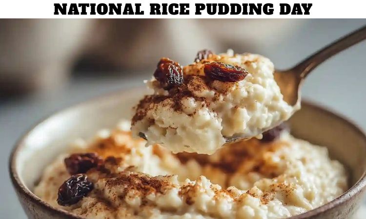 National Rice Pudding Day